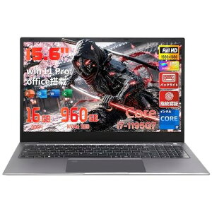 �m�[�g�p�\�R�� Core I7��11���� �yWin 11 Pro�EMS Office 2019���ځz15.6�C���` �����\ ����Core i7-1165G7 FHD IPS DDR4 16GB/NvMe ����SSD 960GB