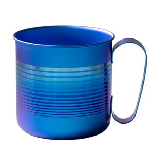 HORIE(ホリエ)純チタンデザインマグカップボーダーアウトドア子供ギフト軽いサビにくい(TMA-201A)