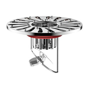 ADOFUN排水口ネットホルダー、浴室のシンクの排水ストレーナー、ース臭いや詰まりを防止取り付け簡単除去防止シャワー排水排水核の取り付けが簡単で、臭気フィルター、シンク排水スト…