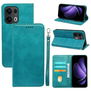 iCarez OPPO Reno13 A �p �P�[�X �蒠�^ PU���U�[ TPU �ϏՌ� �}�O�l�b�g�� �O���[�� BQC-CKIC-RN13