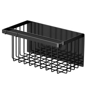 バスルーム収納ラック、マグネットバスルームバスケット、磁気バスルームバスケット磁気バスルーム収納シャンプーラックマグネット壁掛け収納省スペースノーパンチ