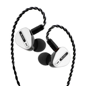Linsoul Kiwi Ears Airoso�n�C�u���b�h�^�n�C�G���hHiFi�X�e���I�L���C���z�� �V���o�[