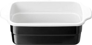 高木金属工業takagimetalホーロー揚げ物鍋天ぷら鍋天麩羅鍋角型28.3x16.1x8.7cmブラック最大使用油量約1.0L長めの食材に最適小さい小型内側が白いので汚れがわかるHT-KBW