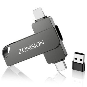 �y2026�N�V�o��E�A�v���s�v�zZONISION 256GB phone USB������ 3in1