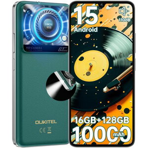 [SIMt[X}z{̓110dB̃Xs[J[]OUKITELC6010000mAheʃobe[Android15Q[~OX}z6.88HD+120LMdAhCh15X}z