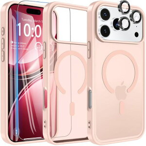 iPhone17ProP[X[KXtBEJYJo[EMagSafeΉ]phone17proP[XHensinple^yʃJیSʕیϏՌACtH17vJo[wh~}Olbg