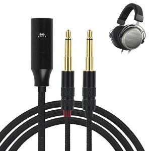 okcsc TCL3.5 �w�b�h�z���P�[�u�� SUNDARA ���P�[�u�� �C���z���E�w�b�h�z���p HiFiman�p MDR-Z7�EArya�ESUNDARA�EANANDA�ȂǂɓK�� OFC 4�c ����2.0m 4Pin XLR