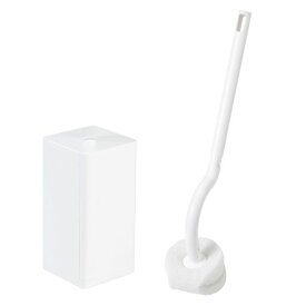 レック清潔習慣トイレクリーナー不織布ケース付/フチに置いて水切り/向きを気にせずフチ裏洗える