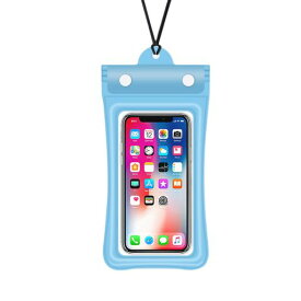 【2025年のスマホ防水ケースエアバッグ式ダブルシール海熱圧技術スマホケースIPX8認定水中・水上で操作できる良いタッチ感度指紋認証/顔認証ロックがしやすいサイドボタンが押しやすい…