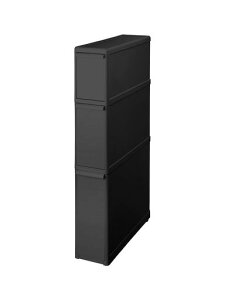 ���C�N�C�b�g (like-it) �L�b�`�����[ ������ ���o�� �X�[�p�[�X���� 3�i ��14x��46.5x��82cm �I�[���u���b�N ���{�� FTS-111L �B�����[ ��14cm �f�b�h�X�y�[�X���[ �����Ԃ����p