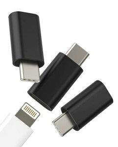 Lightning���X����USB C�I�X�[�d�ϊ��A�_�v�^�[(3pack) �Ή� iphone 16 15 Type C�A�_�v�^�[ �[�d�R�l�N�^�[ �Ή� ipad �[�d��R�l�N�^�[ �Ή� Samsung S24�Ή� �ϊ��A�_�v�^�[ adaptador