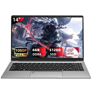 Office ���ڃm�[�g�p�\�R��&Win 11Pro 14�C���` IPS 1920*1080 Web�J���� �����É�CPU Celeron J4105�yN4000��AMD3020e��葬���z�ő�2.8Ghz/������:����DDR4 6GB/512GB