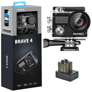 �A�N�V�����J����AKASOBrave4-4K�E�F�A���u���J����2000����fEIS��u���␳5�{�Y�[��WiFi���ڊO���}�C�N�Ή������J����30M�h���L�p�����YHDMI�o��1050mAh*2�A�N�V�����J�����^