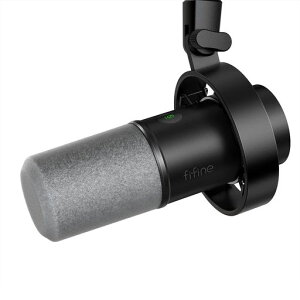 FIFINE �_�C�i�~�b�N�|�b�g�L���X�g�}�C�N USB/XLR�ڑ��\ �J�[�f�B�I�C�h�p�^�[���P��w���� USB�P�[�u���t�� PC/�v���X�e/�T�E���h�J�[�h/�~�L�T�[�Ή� �C���z���o�͒[�q�t�� �����^�b�`�c