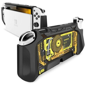 Mumba Nintendo Switch OLED 2021�p �P�[�X �L�@EL���f�� TPU�O���b�v �ی�J�o�[ �h�b�L���O�\ �A�N�Z�T���[ Nintendo Switch OLED��Joy-Con �R���g���[���[�Ή� [Blade �V���[�Y]