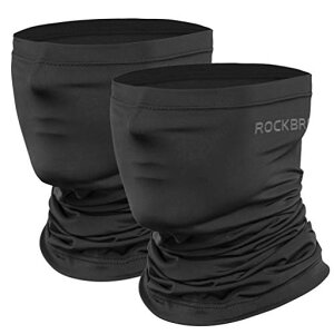 ROCKBROS�t�F�C�X�J�o�[uv�J�b�g�⊴�ėp�l�b�N�J�o�[���ꂵ���Ȃ����Ă��h�~UPF50+�z�������l�b�N�E�H�[�}�[�X�|�[�c���]�ԃo�C�N�ނ�S���t�����j���O�T�C�Y:OneSize�J���[:�u���b�N(2��)