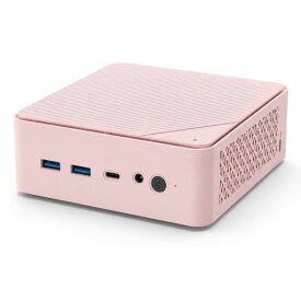 ミニPC 【ピンク 初登場 Ryzen 5 3500U・Office 2024搭載】 メモリ増設+NVMe SSDx2拡張対応|4コア8スレッド ブースト3.7GHz|4Kx3画面出力・Wi-Fi 6 HDMI/DP/Type-C・Win11 Pro
