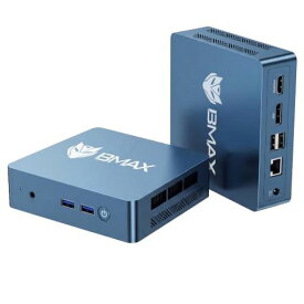ミニpc Intel 5205U【2026超高コスパ·12GB+256GB(8TB拡張可能)】 Bmax mini pc Windows11 Pro 動作より安定 4K 高速熱放散 静音 小型超軽量ミニパソコン SATA/NVMe対応