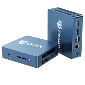 ミニpc Intel 5205U【2026超高コスパ·12GB+256GB(8TB拡張可能)】 Bmax mini pc Windows11 Pro 動作より安定 4K 高速熱放散 静音 小型超軽量ミニパソコン SATA/NVMe対応