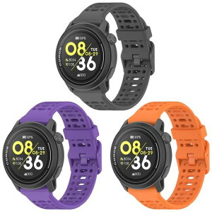 [SUGARJAR] 3�{�Z�b�g 22mm �V���R���X�g���b�v COROS PACE 3 /APEX PRO/2 PRO/APEX 46mm�p �����ƒj���p