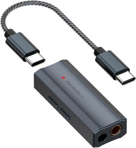 Fosi Audio DS2 USB C to AUX �w�b�h�z���A���v DAC �h���O�� 3.5mm�W���b�N �I�[�f�B�I �|�[�^�u���A���v �f���A���o�� DSD256 4.4mm �o�����X�o�͑Ή� CS43131 iPhone 15 Pro Max