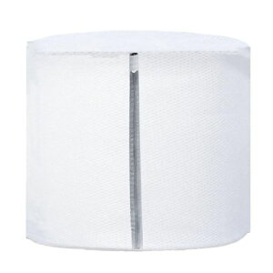 OCENYU洗濯ネット大布団用60*60cm筒型無蛍光抗菌ランドリーネットハニカム構造メッシュ丈夫耐久性布団毛布寝具など適用型崩れ防止ホワイト