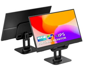 Veout 13.3�C���` 1080p �|�[�^�u�����j�^�[ �����y�� HDR�Ή� ���s�p���^HDMI�f�B�X�v���C �X�}�[�g�J�o�[�t�� �m�[�gPC/Mac/�X�}�z/Xbox/Switch/PS4�Ή�