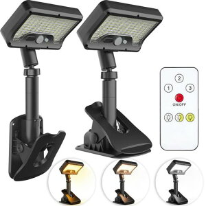 ziyue92LED�\�[���[���C�g���O3�F���߃N���b�v��2����600���[���������R���t���Z���T�[���C�g1500mAh��e��USB�[�d�l���Z���T�[�����_��IP65�h���K�[�f�����C�g�t�F���X��L�����v�Ő������c