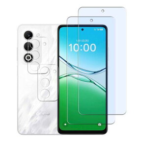 WHskyee 2+2���Z�b�g �Ή� OPPO A5 5G �K���X�t�B���� + �J�����t�B���� �y���{���Ɏq �d�x9H�z OPPOA5 5G �����K���X �t�� �ی�t�B���� 3D Touch�Ή� �����ߗ� �d�x9H �����K���X ������ �h�w�� ��U�c