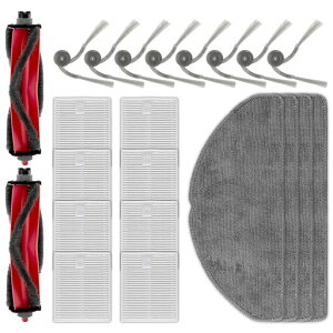 (22��) Q7B Q7B+ �������i Roborock Q7B / Q7B+ ���{�b�g�|���@�Ή� ���[���[�u���V2�{�A�T�C�h�u���V8�{�AHEPA�t�B���^�[8���A���b�v�p�b�h4���A�A�N�Z�T���[�L�b�g