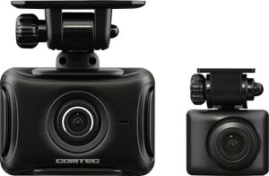 �R���e�b�N(COMTEC) �h���C�u���R�[�_�[ ZDR-550D �O��2�J���� �O��STARVIS�Z�p���ڍ����x�Z���T�[�̗p �O��200����f Full HD GPS���� 64GBmicroSD�J�[�h�t�� �㑱�Ԑڋ߂��m�点�@�\ ���ԊĎ��@�\ ���c