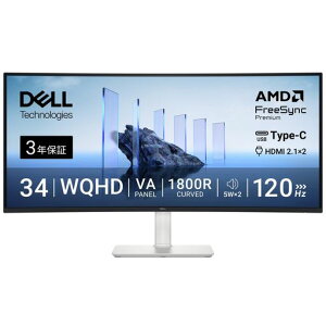 Dell S3425DW 34�C���` �Ȗ� ���j�^�[