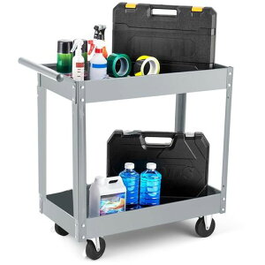Garvee �Ɩ��p �c�[���J�[�g 2�i ���|�� �ω׏d250kg �L���X�^�[ �H�� �q�� �����e�i���X ���� �H����[ �O���[