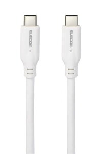 �G���R��USBType-C&Type-C�P�[�u��USBPD�Ή�100W50cm�z���C�g�yiPhone16�V���[�Y�Ή����؍ρzMPA-CC1G05WH
