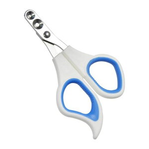 Dosi猫爪切りギロチン丸穴切り過ぎ防止2穴初心者用猫爪切りギロチンタイプ犬小動物モルモットうさぎ爪きり小動物用爪切りペット用爪切り(ブルー)...