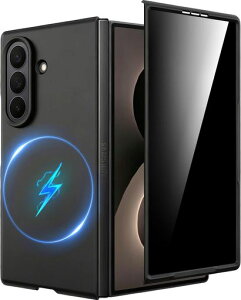 Miimall �Ή� Galaxy Z Fold 8 Ultra �P�[�X �`�����h�~ MagSafe �}�O�l�b�g���� �t�B������̌^ 2�_�Z�b�g �X�v���[�}�b�g �h�w�� �R�K�ϏՌ� �M�����N�V�[ Z Fold 8 �E���g�� �J�o�[ �X�}�z�P�[�X Case