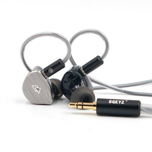 BQEYZ BQ10 12mm�_�C�i�~�b�N �J�i���^ �L���C���z�� �C���C���[���j�^�[ �Q�[�~���O�C���z�� �}�C�N �����R���t�� 3.5mm �X�}�z�Ή� �V���o�[ (3.5mm without Mic)