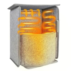 Rockykeyデスクヒーター足元ヒーター省エネ冷え対策パネルヒーター三段階温度調節転倒自動OFF過熱保護折り畳み式暖房器具部屋オフィスペット用