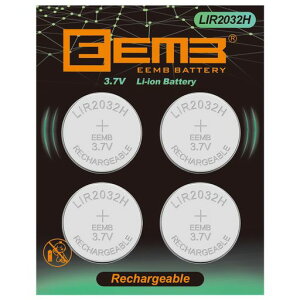 EEMBLIR2032H�[�d�\�d�r�A4PCS3.7V���`�E���C�I���{�^���d�r70mAh�𓋍ڂ��Ď����ԃ����R���L�[Fob���v��ML2032�Ɏ���đ��邱�Ƃ��ł���