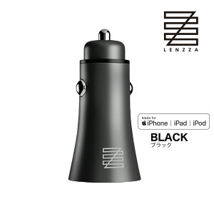 LENZZA 2�|�[�g USB �J�[�`���[�W���[ �yApple MFi�F�؁z�V�K�[�\�P�b�g �A���~�f�� ���i�� iPhone �� �[�d�� �ԍڏ[�d�� Android �A�C�t�H�� �A�C�R�X �X�}�z �X�}�[�g�t�H�� | iPad �}���[�d �A�b�v�� 