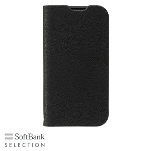 SoftBank SELECTION ϏՌ RECX R Stand Flip for iPhone 16 Plus SB-I019-SDFB/BK 蒠^ J[h|Pbg ACtHP[X