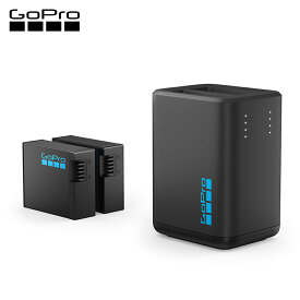 GoPro HERO13 Black用デュアルバッテリーチャージャー AEDBD-201-AS Enduroバッテリー2個付属 ゴープロ アクションカメラアクセサリー