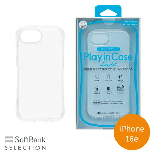 SoftBank SELECTION Play in Case Light for iPhone 16e SB-I022-SCAH/CL