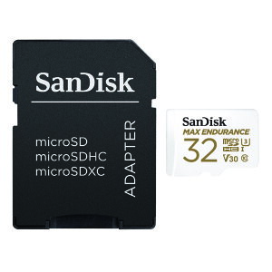 �y���ʉ��i�z SanDisk MAX ENDURANCE microSDHC UHS-I �J�[�h ���ϋv 32GB SDSQQVR-032G-JN3ID �T���f�B�X�N
