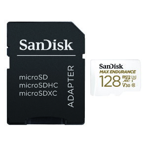 �y���ʉ��i�z SanDisk MAX ENDURANCE microSDXC UHS-I �J�[�h ���ϋv 128GB SDSQQVR-128G-JN3ID �T���f�B�X�N