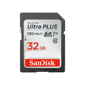 �y���ʉ��i�z SanDisk Ultra Plus SDHC UHS-I �J�[�h 32GB SDSDUW3-032G-JNJIN �E���g�� �v���X