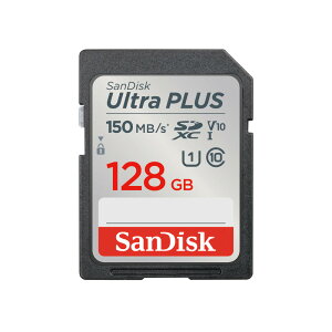 �y���ʉ��i�z SanDisk Ultra Plus SDXC UHS-I �J�[�h 128GB SDSDUWC-128G-JN3IN �T���f�B�X�N �E���g���v���X