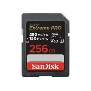 �y���ʉ��i�z SanDisk Extreme PRO SDXC 256GB UHS II V60 SDSDXEP-256G-JNJIP �T���f�B�X�N �G�N�X�g���[���v��