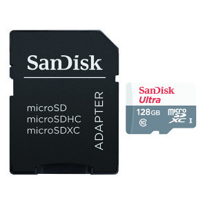 �y���ʉ��i�z SanDisk Ultra microSDXC UHS-I �J�[�h 128GB SDSQUNR-128G-JN3GA �T���f�B�X�N �E���g��