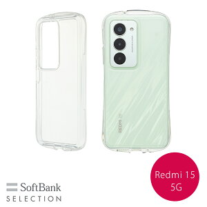 SoftBank SELECTION Play in Case Light for Redmi 15 5G �N���A�P�[�X �w��F�ؑΉ� SB-A109-SCAH/CL